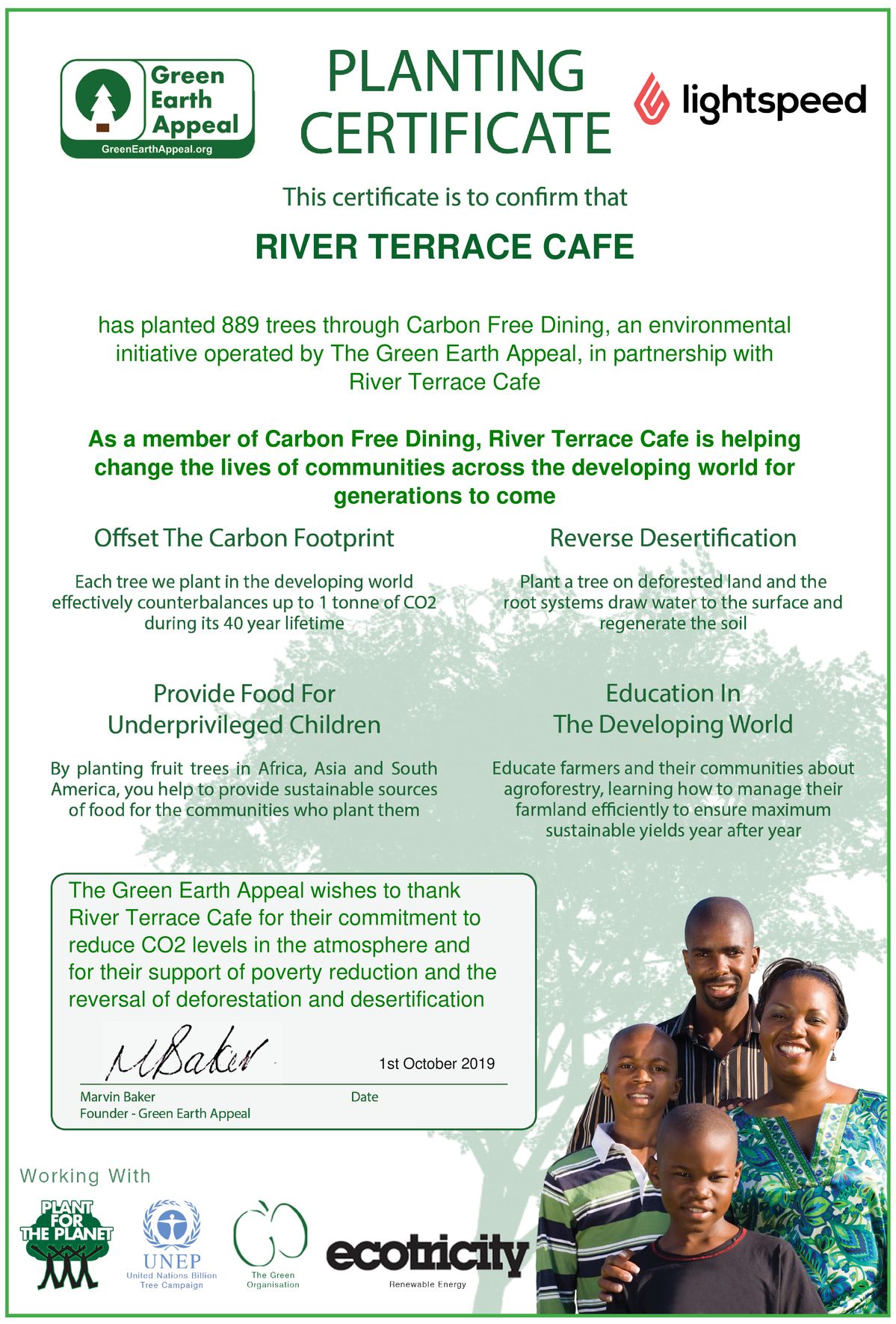 River Terrace Cafe