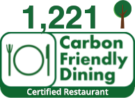 Carbon Free Dining Certified Restaurant - V rev Man